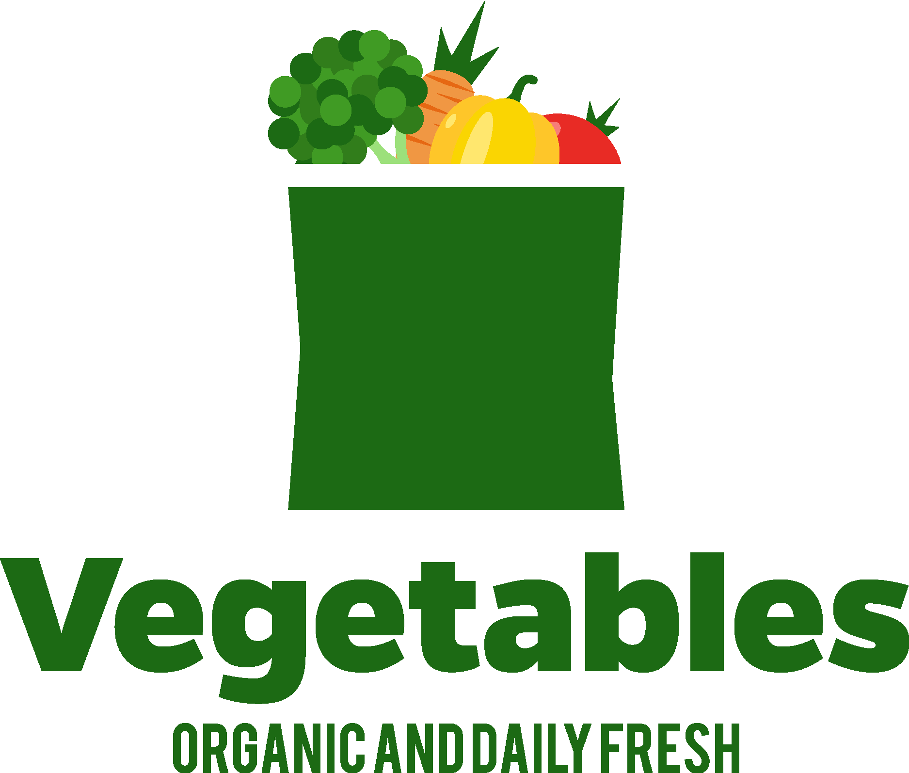 Fresh Vegetables Logo Vector Logo